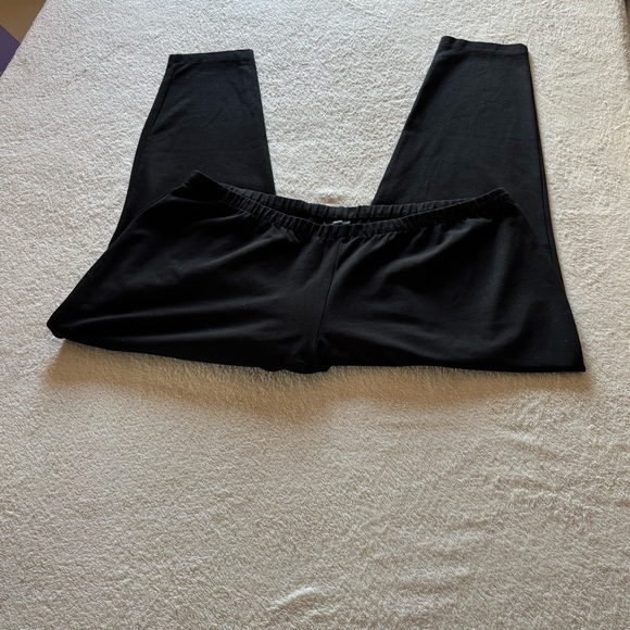 Talbot collection women black pull on pants size 3X casual minimalist - Picture 2 of 8